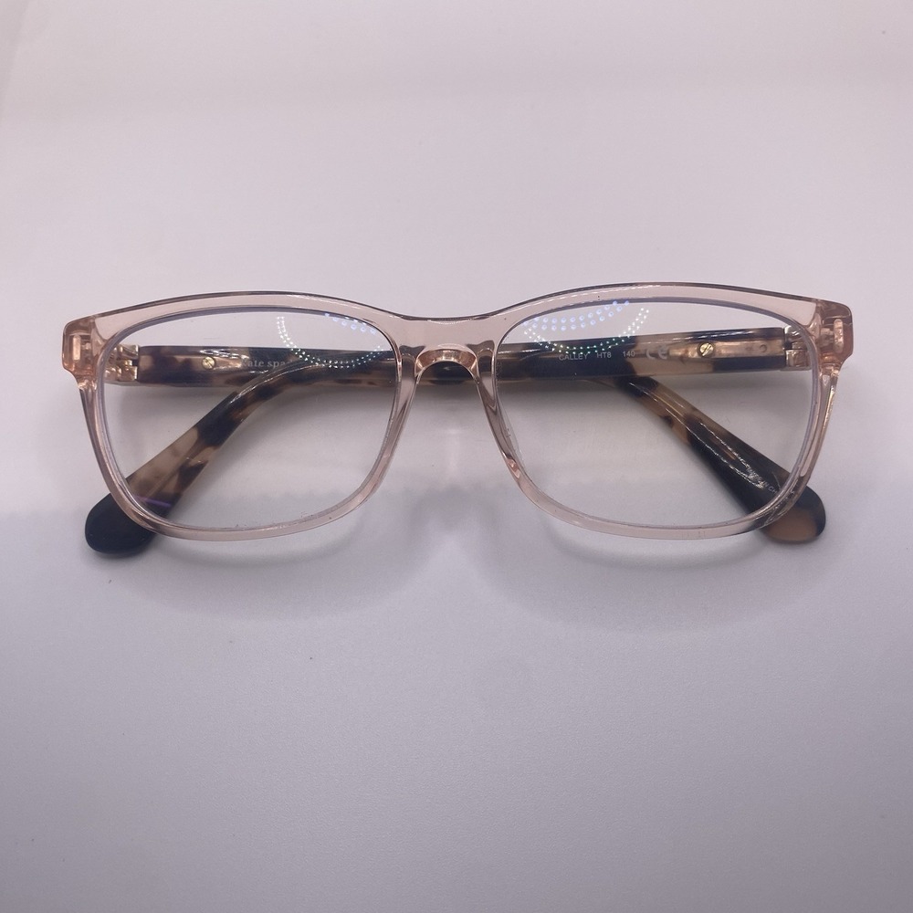 Kate Spade eyeglasses Women FRAME ONLY Calley HT8 52-15-140 Pink Havana 755